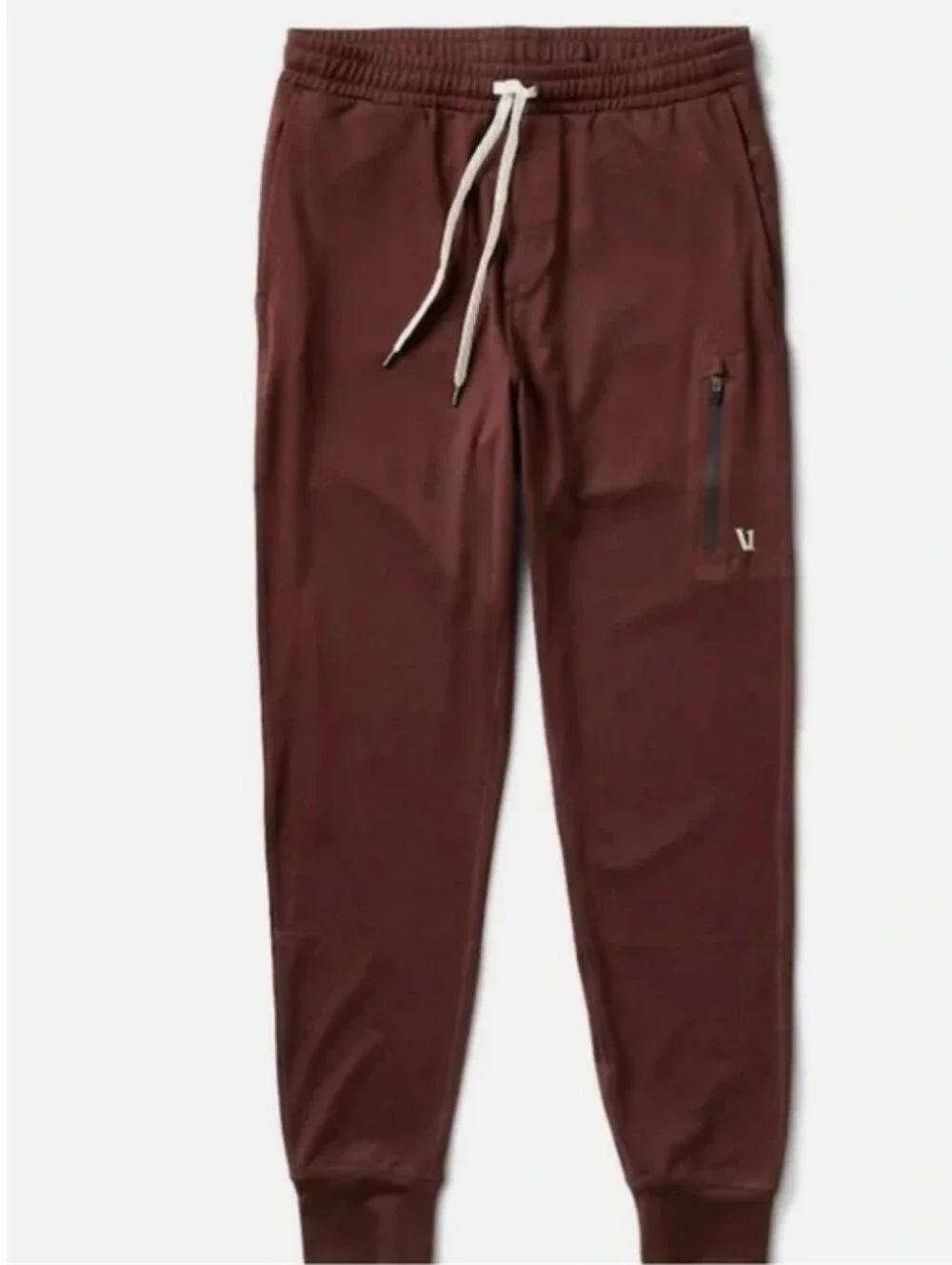 Vuori Sunday Performance Jogger 28” Sz XXL Men’s Burnt Sienna Heather Athleisure